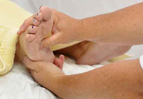Fussreflexzonen-Massage-Feminin